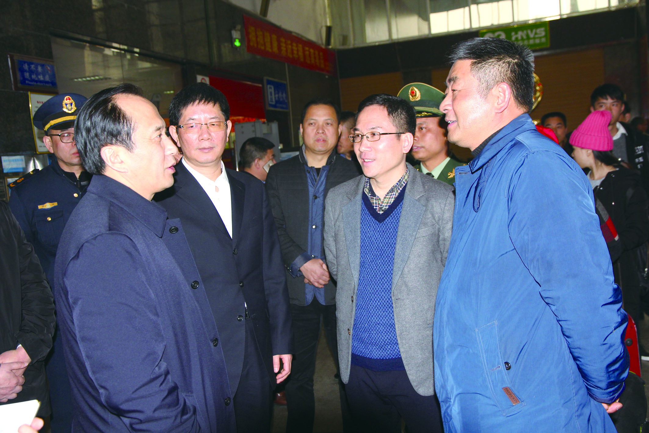 2月8日，副省長、省公安廳廳長許顯輝來我司督導安全生產工作